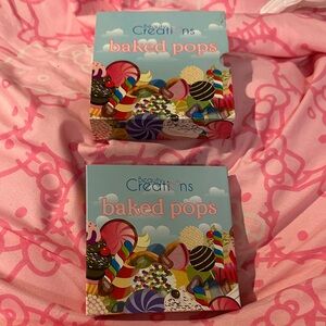 Beauty Creations Baked Pops Eyeshadow Palette - Blue & Candy Print